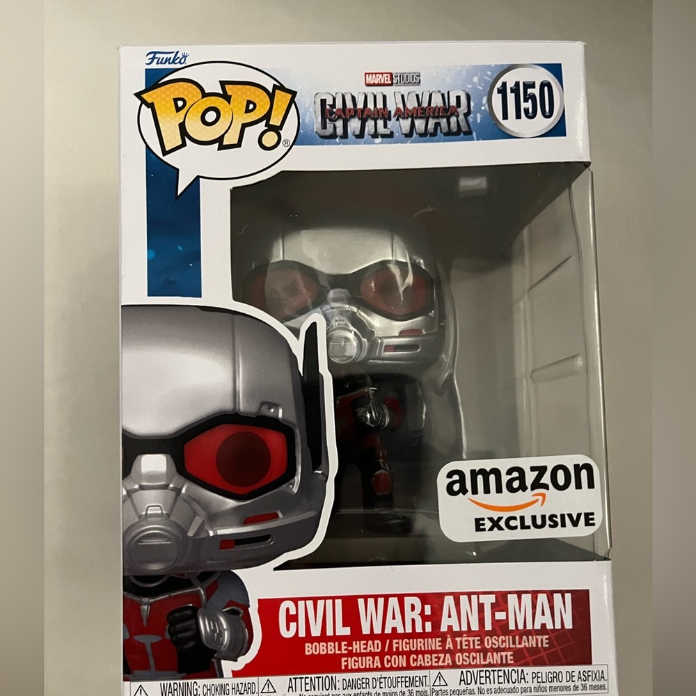 Funko Ant-Man Pop! Vinyl Figure - Silver & Red